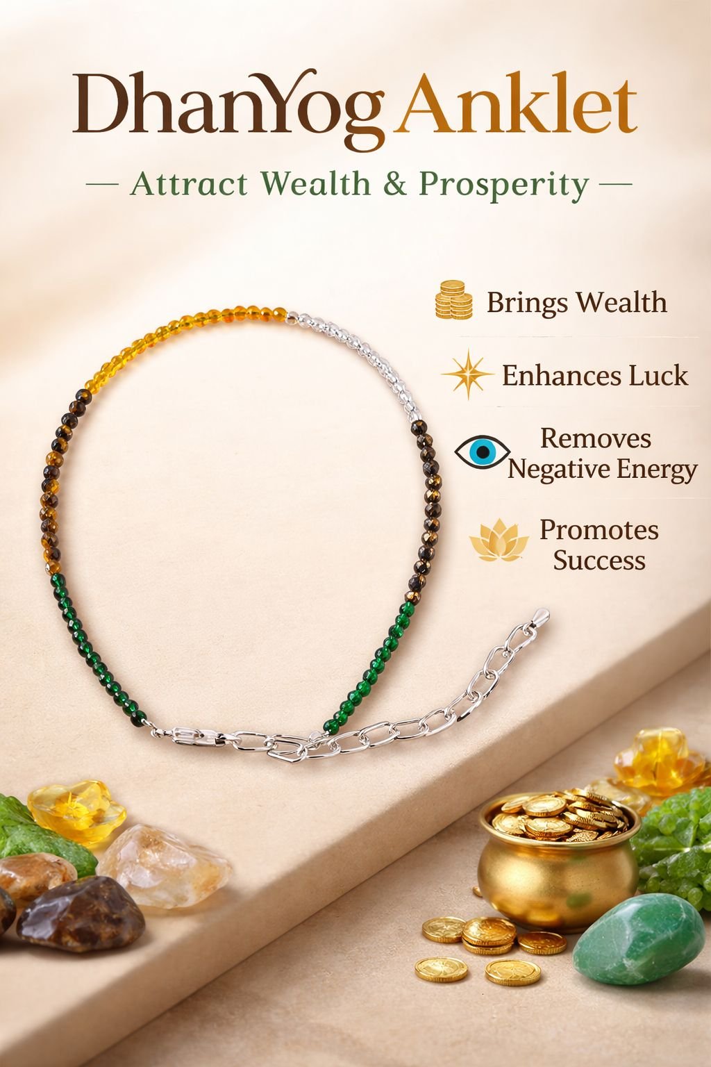 Stress & Emotional balancing braslet best selling product Mystic Natshatra - Image 4