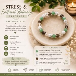 Stress & Emotional balancing braslet best selling product Mystic Natshatra