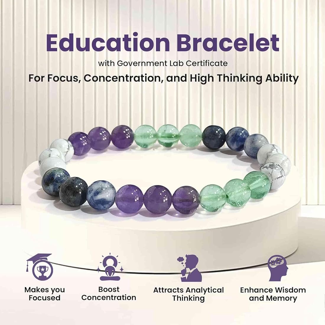 Stress & Emotional balancing braslet best selling product Mystic Natshatra - Image 2
